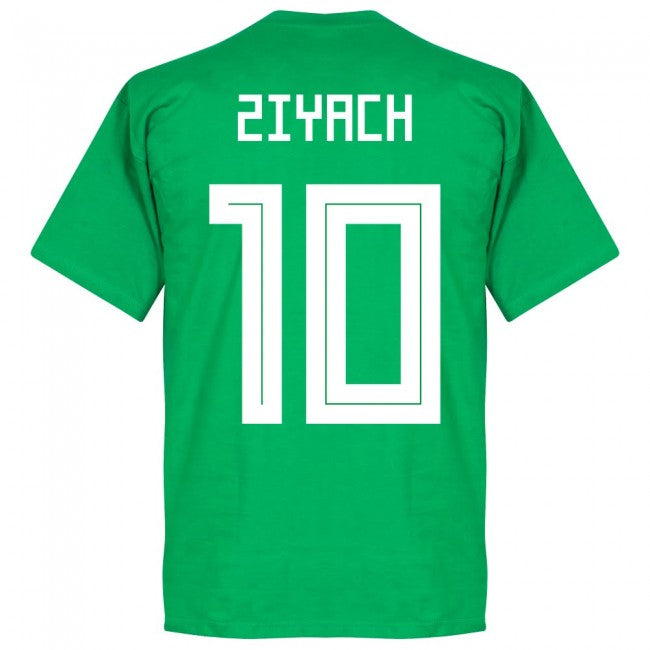 Morocco Ziyach 10 Team T-Shirt - Green