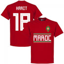 Morocco Harit 18 Team T-Shirt - Red