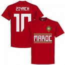 Morocco Ziyach 10 Team T-Shirt - Red