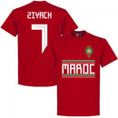 Morocco Ziyach 7 Team T-Shirt - Red