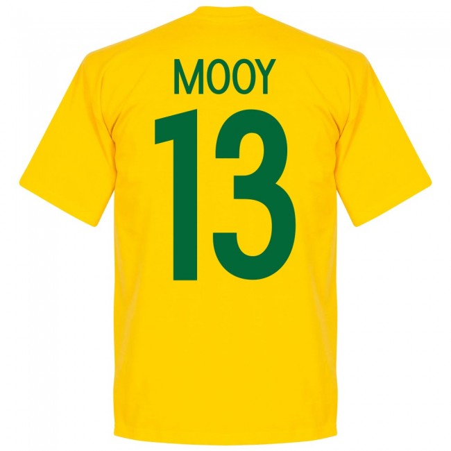 Australia Mooy 13 Team T-Shirt - Yellow