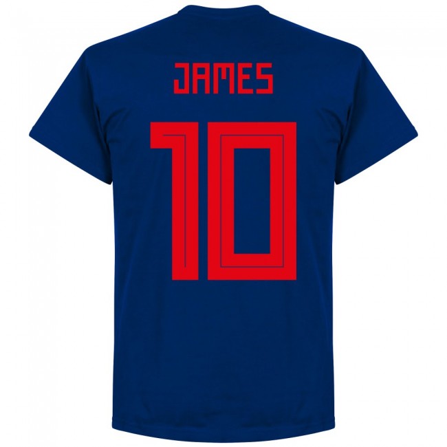 Colombia James 10 Away Team T-shirt - Ultra
