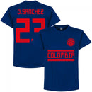Colombia D. Sanchez 23 Away Team T-shirt - Ultra