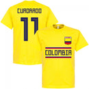 Colombia Cuadrado 11 Team T-shirt - Yellow