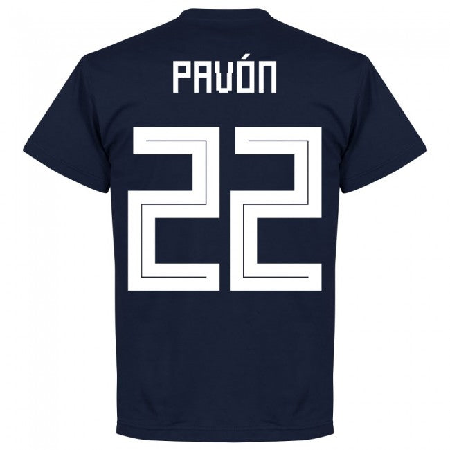 Argentina Pavon 22 Away Team T-shirt - Navy