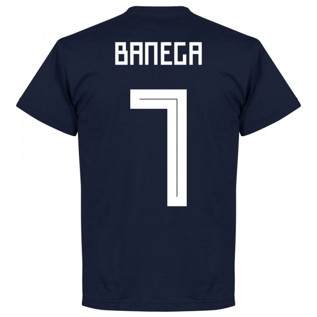 Argentina Banega 7 Team T-Shirt - Navy