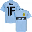 Argentina Rojo 16 Team T-Shirt - Sky