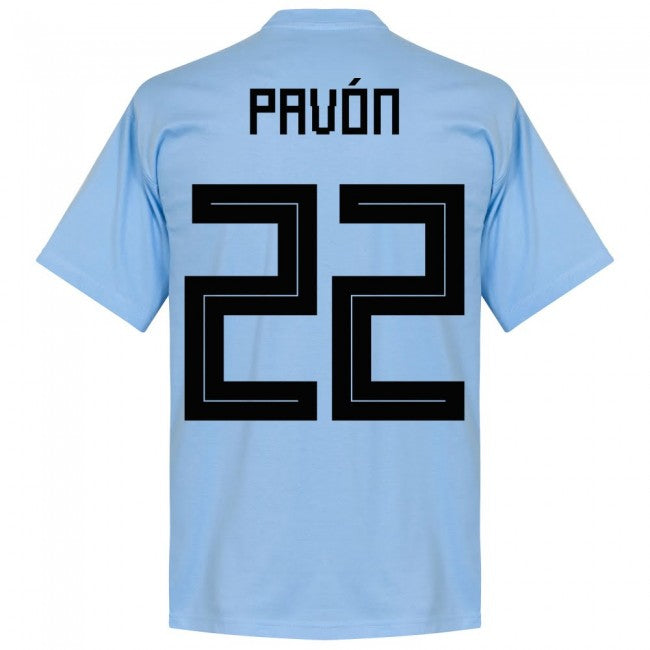 Argentina Pavon 22 Team T-Shirt - Sky