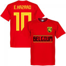 Belgium Hazard 10 Team KIDS T-shirt - Red