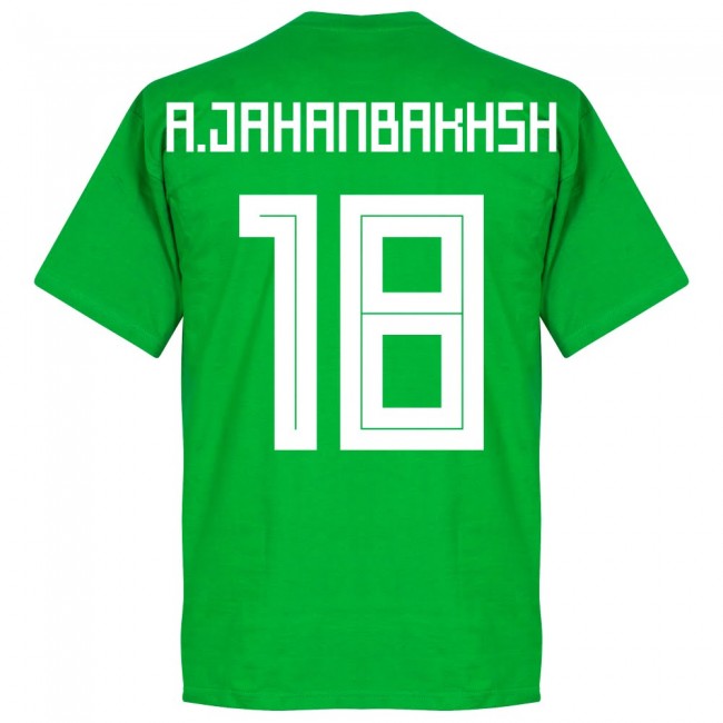 Iran A. Jahanbakhsh 18 Team T-Shirt - Green
