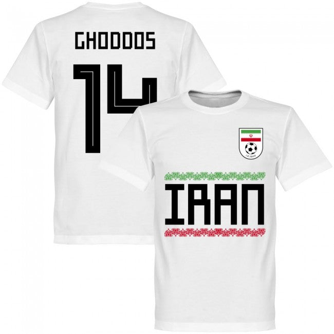 Iran Ghoddos 15 Team T-Shirt - White