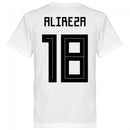 Iran Alireza 18 Team T-Shirt - White