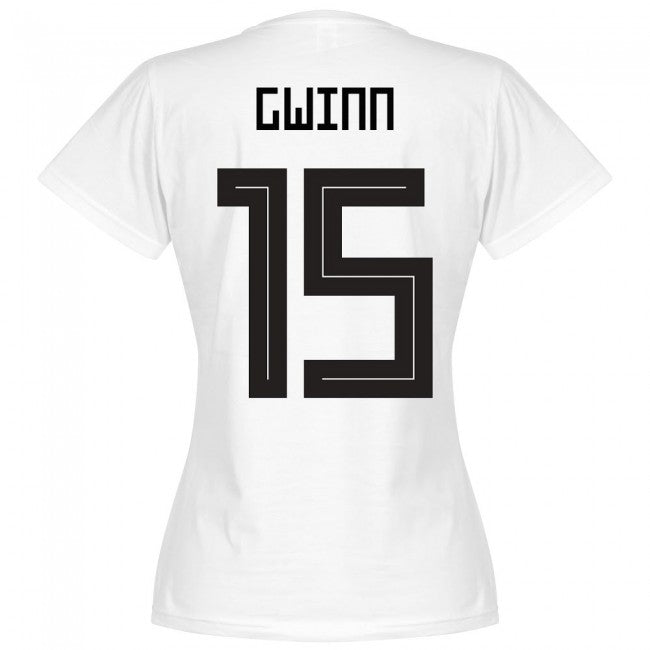 Germany Team Womens Gwinn 15 T-shirt - White