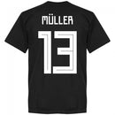 Germany Müller 13 Team T-Shirt - Black