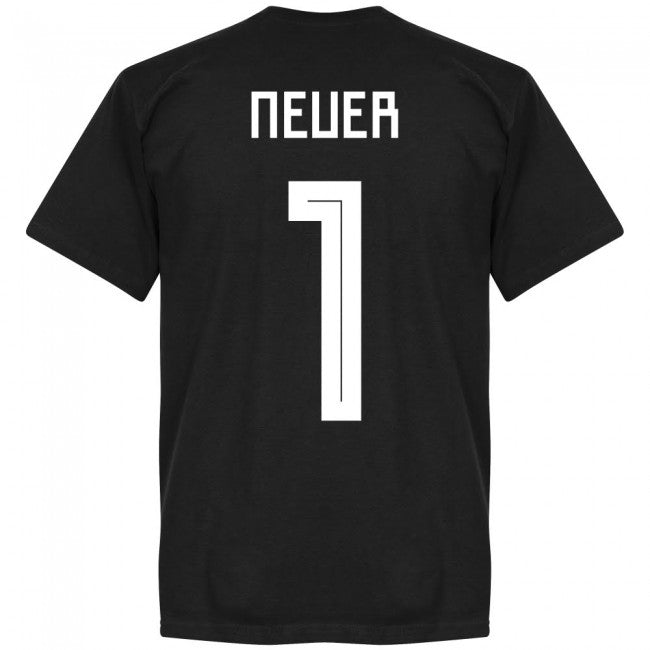Germany Neuer 1 Team KIDS T-Shirt - Black
