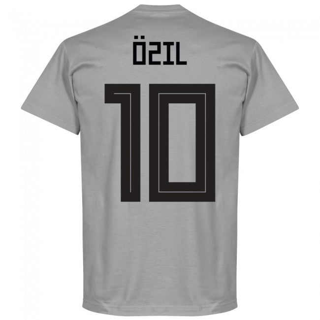 Germany Özil 10 Team T-Shirt - Grey