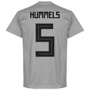 Germany Hummels 5 Team T-Shirt - Grey