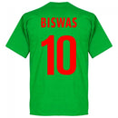 Bangladesh Biswas 10 Team T-Shirt - Green