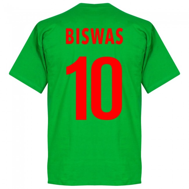 Bangladesh Biswas 10 Team T-Shirt - Green