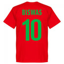 Bangladesh Biswas 10 Team T-Shirt - Red