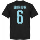 Uruguay Bentancur 6 Team T-Shirt - Black