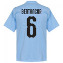 Uruguay Bentancur 6 Team T-Shirt - Sky