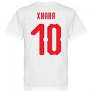 Switzerland Xhaka 10 Team T-shirt - White