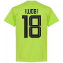 Nigeria Iwobi 18 Team T-Shirt - Light Green