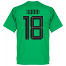 Nigeria Iwobi 18 Team T-Shirt - Green