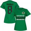 Nigeria Team Womens Oshoala 8 T-shirt - Green
