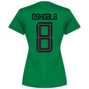 Nigeria Team Womens Oshoala 8 T-shirt - Green