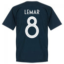 France Lemar 8 Team T-Shirt - Navy