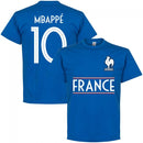 France Mbappe 10 Team T-Shirt - Royal
