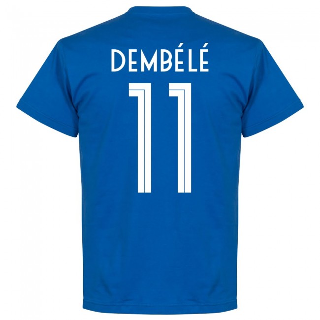 France Dembele 11 Team T-Shirt - Royal