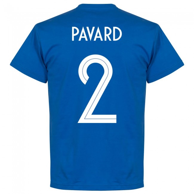 France Team Pavard 2 T-shirt - Royal