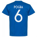France Pogba 6 Team T-Shirt - Royal