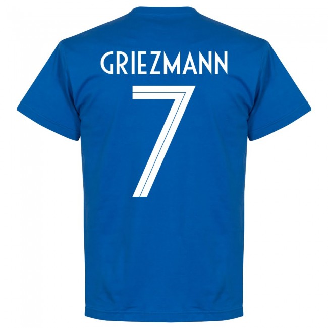 France Griezmann 7 Team T-Shirt - Royal