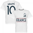 France Mbappe 10 Team KIDS T-shirt - White