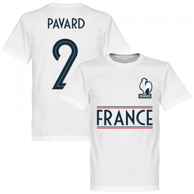 France Team Pavard 2 T-shirt - White