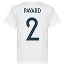 France Team Pavard 2 T-shirt - White