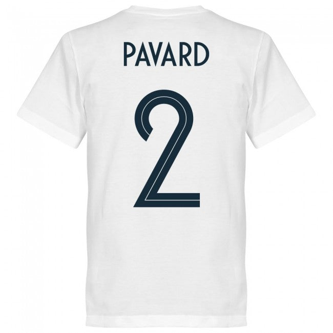 France Team Pavard 2 T-shirt - White