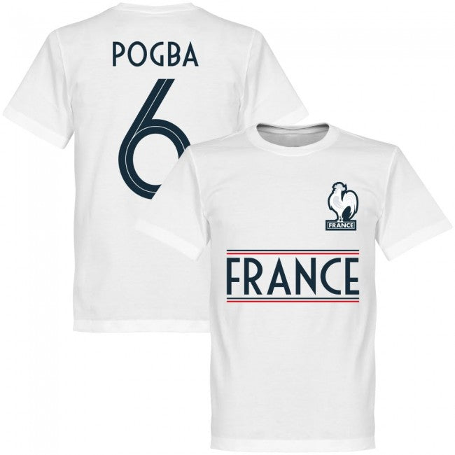 France Pogba 6 Team KIDS T-shirt - White