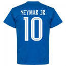 Brazil Neymar Jr 10 Team T-Shirt - Royal