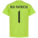 Portugal Rui Patricio 1 Team T-Shirt - Apple Green