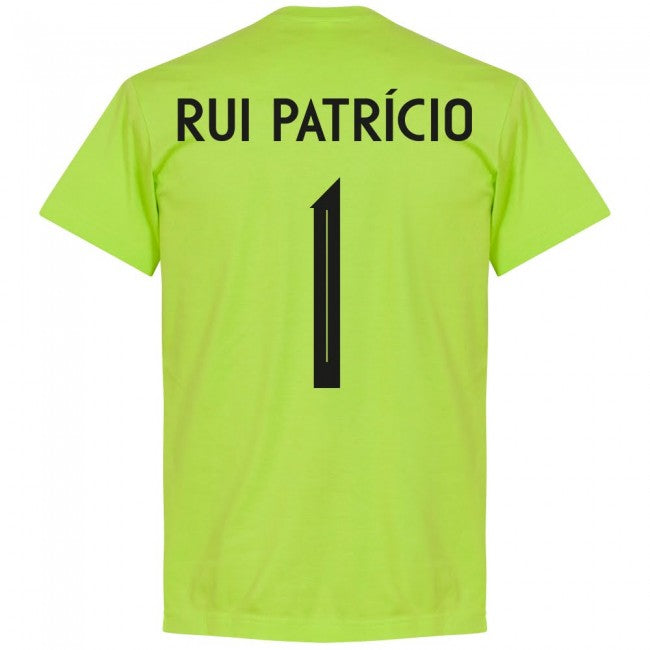 Portugal Rui Patricio 1 Team T-Shirt - Apple Green