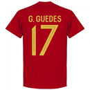 Portugal G. Guedes 17 Team T-Shirt - Red
