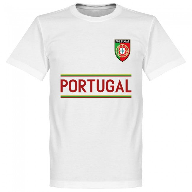 Portugal Ronaldo 7 Team KIDS T-shirt - White