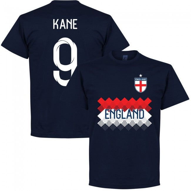 England Kane 9 Team T-Shirt - Navy