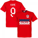 England Kane 9 Team T-Shirt - Red