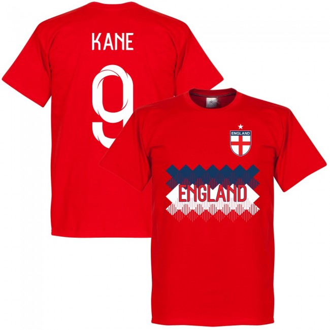 England Kane 9 Team T-Shirt - Red